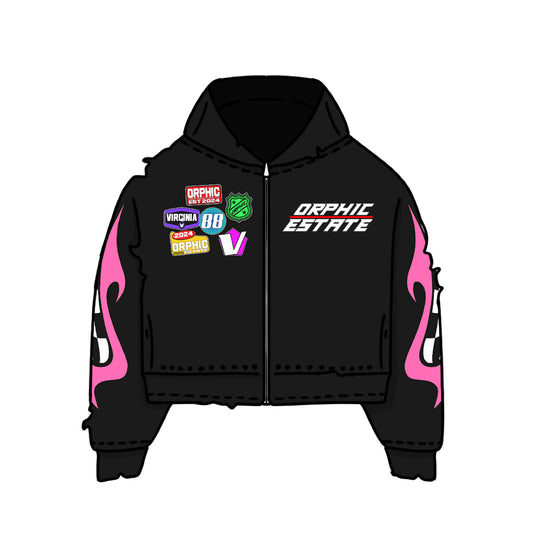 Orphic Racing Jacket Pink
